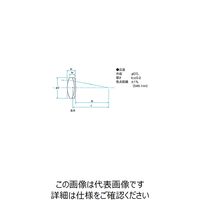 シグマ光機 リーズナブルアクロマティックレンズ 焦点距離25.0mm S-DLB-10-25PM 1個 61-6956-25（直送品）