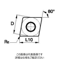 WIDIA 旋削用インサート(4172439) CNMP120404 WS10PT 1セット(10個)（直送品）