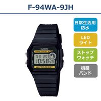 カシオ 腕時計 デジタル F-94WA-9JH 日常生活用防水 ブラック 1個