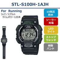 カシオ 腕時計 デジタル STL-S100H-1AJH 10気圧防水 ブラック 1個