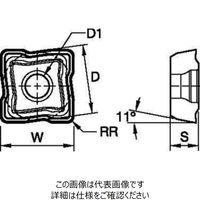 スローアウェイドリル Top Cut 4用インサート(外周刃)(5538609) TCF100408EPV34 WU40PH（直送品）