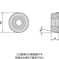 WIDIA 旋削用インサート(6128303) RCMT0803M043 WP35CT 1セット(10個)（直送品）