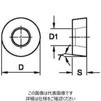 WIDIA 旋削用インサート(4170805) RCMX2006M0T WP35CT 1セット(10個)（直送品）