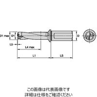 WIDIA スローアウェイドリル Top Cut 4 (3xD) SLRシャンク(5577934) TCF170R3SL25MB 1本（直送品）