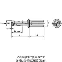 WIDIA スローアウェイドリル Top Cut 4 (2xD) SLRシャンク(5577926) TCF180R2SL25MB 1本（直送品）