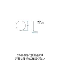 シグマ光機 フロスト型拡散板 φ50mm 砂面粗さ#800 DFB1-50C02-800 1個 61-6881-76（直送品）