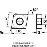 WIDIA 旋削用インサート(4171702) CNMG160616RH WP35CT 1セット(10個)（直送品）