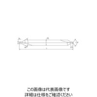 丸一切削工具 THECUT ハイスロングセンタードリル 60° TC-LCD L150 3X60X8 1本（直送品）