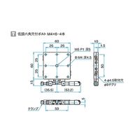シグマ光機 薄型X軸スチールステージ サイズ60×60mm TSDTー601S 1個 61-6966-33（直送品）