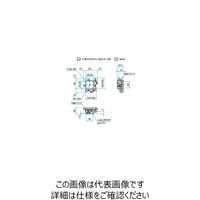 シグマ光機 XY軸スチールステージ サイズ25×25mm TSDー252SFP 1個 61-6966-51（直送品）