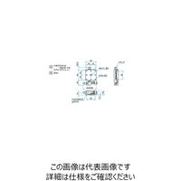 シグマ光機 X軸スチールステージ サイズ40×40mm TSDー401SRFP 1個 61-6966-67（直送品）