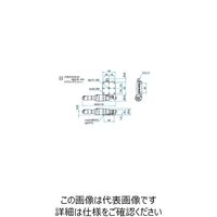 シグマ光機 X軸スチールステージ サイズ40×40mm TSDー401SRDM 1個 61-6966-68（直送品）