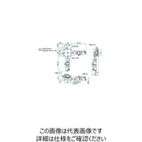 シグマ光機 XY軸スチールステージ サイズ40×40mm TSDー402CWP 1個 61-6966-91（直送品）