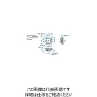 シグマ光機 XY軸スチールステージ サイズ40×40mm TSDー402SFP 1個 61-6966-93（直送品）