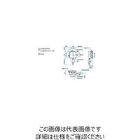 シグマ光機 XY軸スチールステージ サイズ40×40mm TSDー402CFPUU 1個 61-6966-99（直送品）