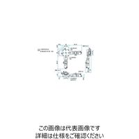 シグマ光機 XY軸スチールステージ サイズ40×40mm TSDー402CWPUU 1個 61-6967-02（直送品）