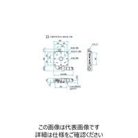 シグマ光機 X軸スチールステージ サイズ60×60mm TSDー601S 1個 61-6967-11（直送品）