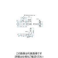 シグマ光機 X軸スチールステージ サイズ60×60mm TSDー601CDL 1個 61-6967-16（直送品）