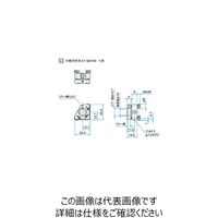 シグマ光機 キネマティックミラーホルダー 適応素子サイズφA:φ12.7mm MHGTー12.7 1個 61-6997-40（直送品）