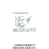シグマ光機 XZ軸フラットステンレスステージ 40×40mm X軸±6.5mm Z軸±3mm TSDSー404C 1個 61-6981-02（直送品）