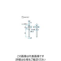 シグマ光機 小型固定式レンズホルダー 適応素子サイズφC:φ10mm 有効径φD:φ7mm TLHー10ーDRi 1個 61-6997-53（直送品）