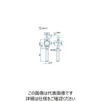 シグマ光機 小型固定式レンズホルダー 適応素子サイズφC:φ25.4mm 有効径φD:φ22.4mm TLHー25.4ーDRi 1個（直送品）