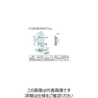 シグマ光機 X軸アルミクロスローラステージ サイズ40×40mm TAMー401S 1個 61-6969-48（直送品）