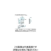 シグマ光機 X軸アルミクロスローラステージ サイズ40×40mm TAMー401SR 1個 61-6969-49（直送品）