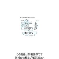 シグマ光機 X軸アルミクロスローラステージ サイズ40×40mm TAMー401SWP 1個 61-6969-59（直送品）