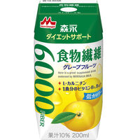 森永乳業 ダイエットサポート 食物繊維 グレープフルーツ 200ml 1箱（24本入） 飲料 サプリメントドリンク