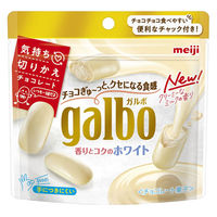 ガルボ香りとコクのホワイトパウチ 6袋 明治 チョコレート