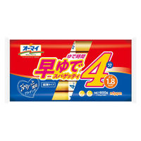 オーマイ 早ゆでスパゲッティ 4分 1.8mm 結束タイプ 600g（100g×6束） 1セット（5袋） ニップン