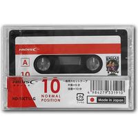 磁気研究所 一般録音用カセットテープ10分1P HD-10CT1J-G 1セット(4個)