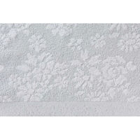 林 ハンカチタオル 日本製(今治) ミリオンブーケ 10枚セット グレー PI203229 1セット(10枚入)（直送品）