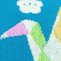 林 ハンドタオル 日本製(今治) ことほぎ 鶴 10枚セット グリーン(緑) WJ211304 1セット(10枚入)（直送品）