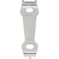 ジーアールケー チェーンリングナット&クランクカバーレンチ シルバー PS-T006 1個（直送品）