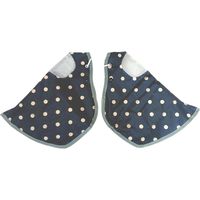 サギサカ ハンドルカバー 冬用暖か ボア付 ドットブルー 96240 1ペア（直送品）