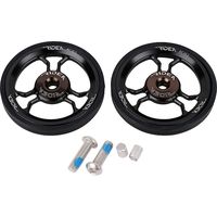 RIDEA Easy Wheel(Brompton) マットブラウン EW3 1セット（直送品）