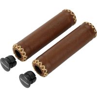 RIDEA Leather Grips ブラウン HGLE2 1ペア（直送品）