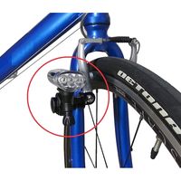 ユニコ Vブレーキ取付ライトホルダー ブラック 4582188494407 1個（直送品）