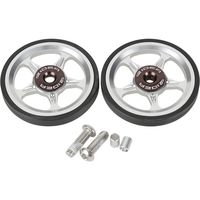 RIDEA Easy Wheel(Brompton) マットレッド EW1 1セット（直送品）