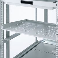 サンワサプライ EIA用スリット付棚板(1U) CP-NT1UGY 1台（直送品）