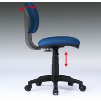 サンワサプライ OAチェア SNC-E6BL2 1台（直送品）