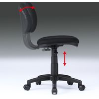 サンワサプライ OAチェア SNC-E6BK2 1台（直送品）