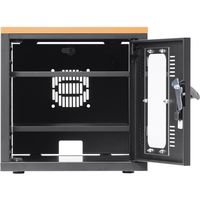 サンワサプライ 小型機器収納ボックス CP-KBOX4BK 1台（直送品）