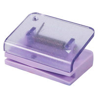 クツワ メモカットクリップ・パープル CC100PU 1セット(1個×3)（直送品）