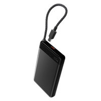 アイリスオーヤマ モバイルバッテリー 充電器 10000mAh CE-A10020-B ブラック 1台（直送品）
