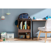 アイリスオーヤマ ランドセルラック 幅452×奥行287×高さ763mm ウォールナット 1台（直送品）