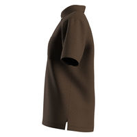 サーヴォ ポロシャツ（男女兼用・半袖） ブラウン 6L MCSU-2401-C9 1着（直送品）