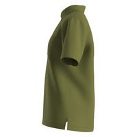 サーヴォ ポロシャツ（男女兼用・半袖） オリーブ 3L MCSU-2401-H3 1着（直送品）